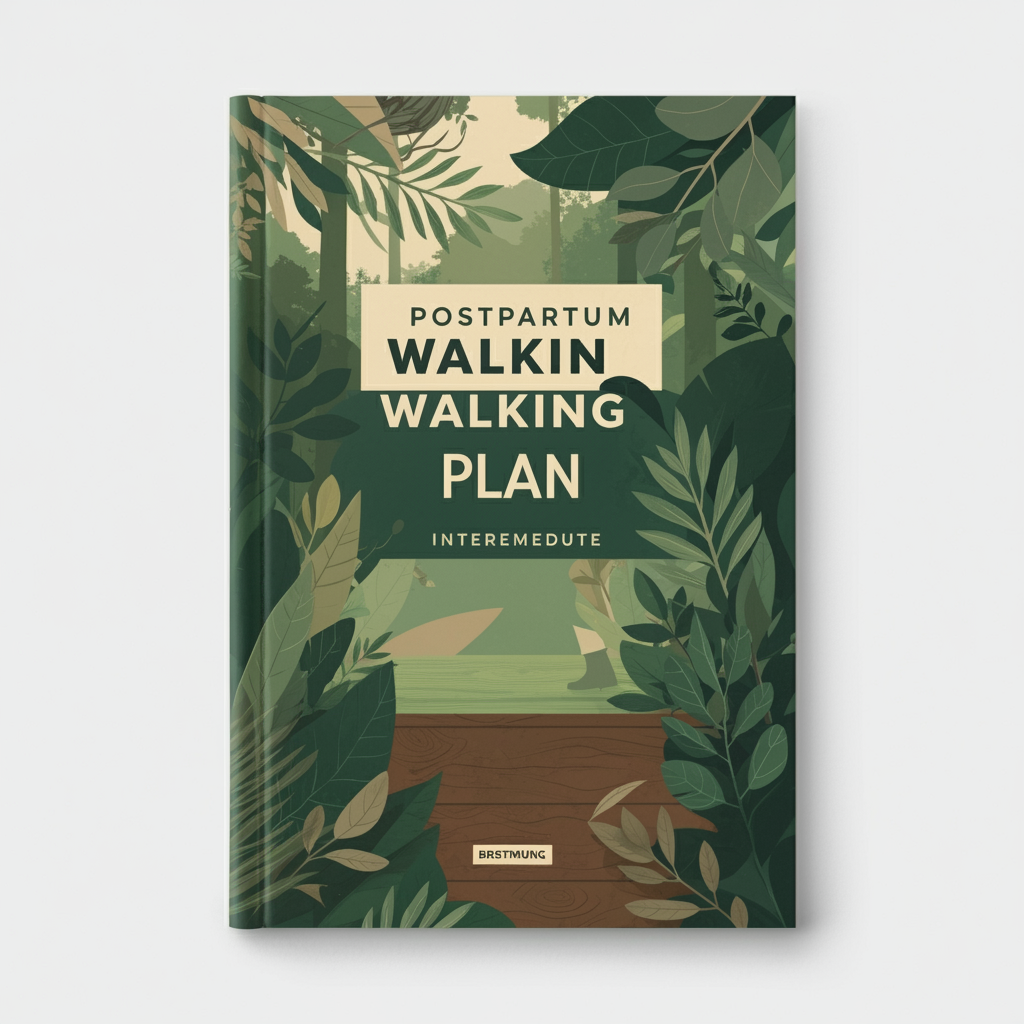 Postpartum walking plan Intermediate : optimize your results the definitive manual